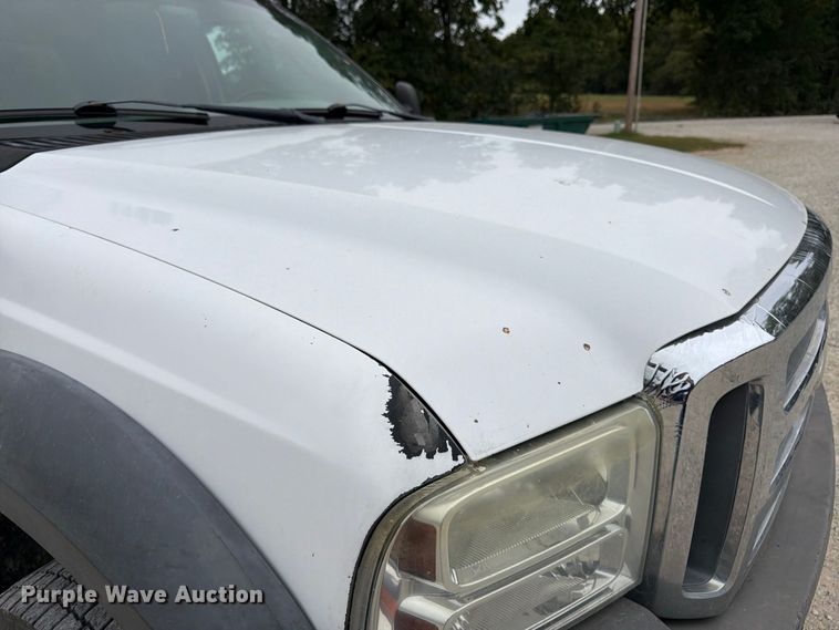 image for item FK3481 2005 Ford F450 Crew Cab flatbed truck