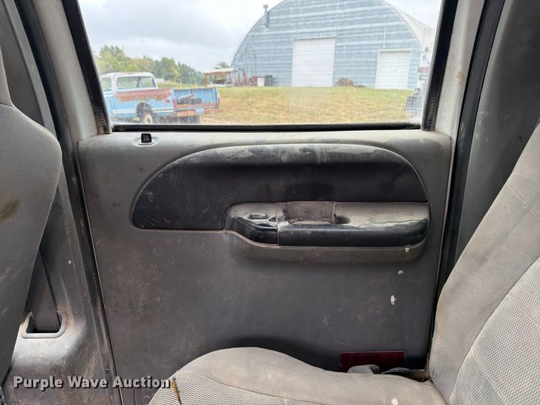 image for item FK3481 2005 Ford F450 Crew Cab flatbed truck