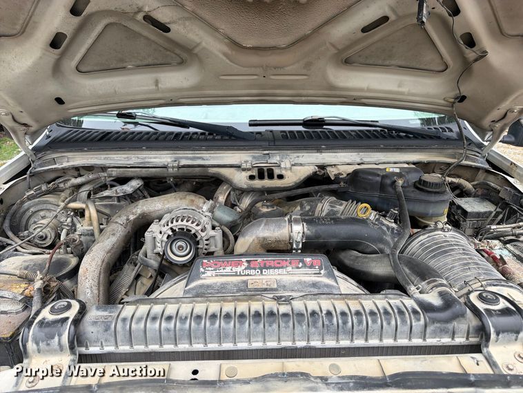 image for item FK3481 2005 Ford F450 Crew Cab flatbed truck