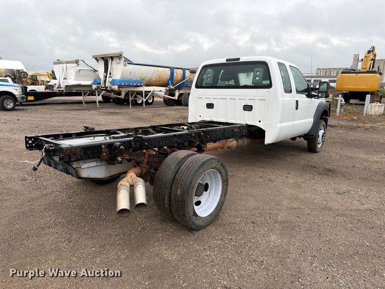 image for item FK3681 2015 Ford F550 Super Duty Ext. Cab truck cab and chassis