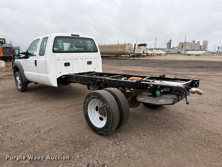 image for item FK3681 2015 Ford F550 Super Duty Ext. Cab truck cab and chassis