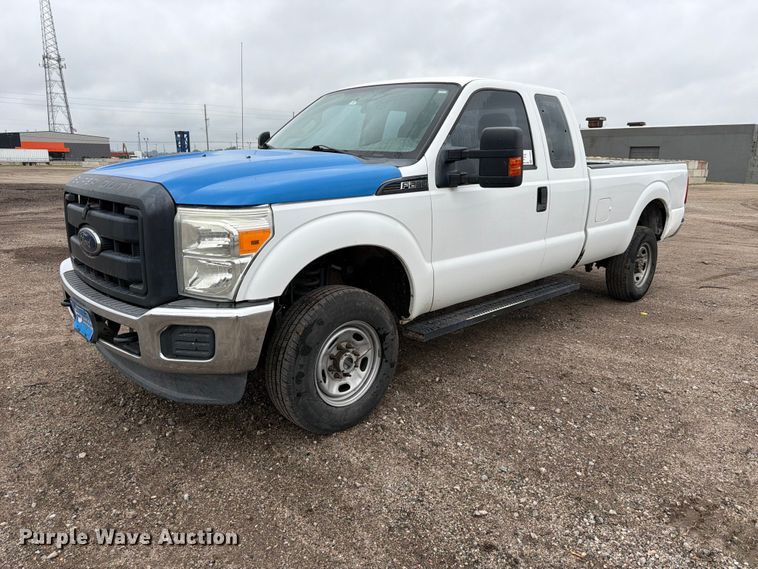 image for item FK3682 2015 Ford F250 Super Duty XL Ext. Cab pickup truck