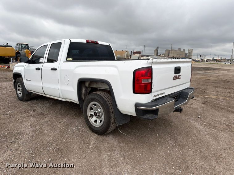 image for item FK3683 2015 GMC Sierra 1500 Ext. Cab pickup truck