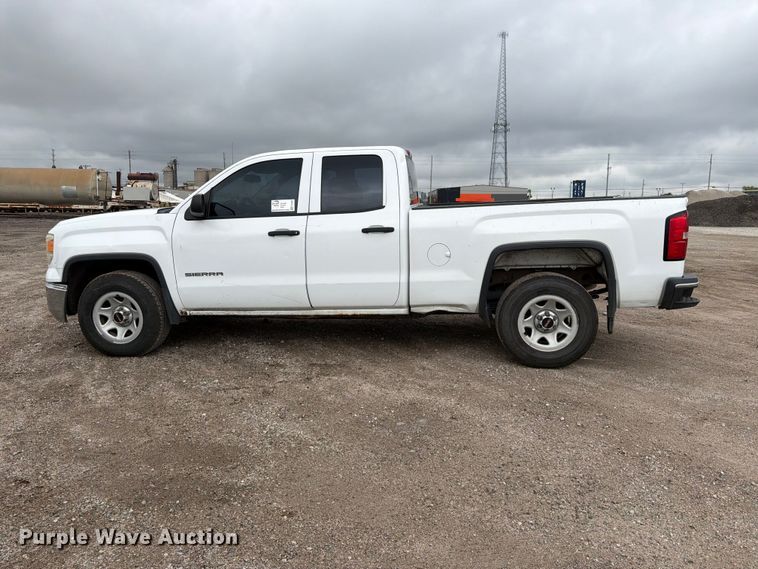 image for item FK3683 2015 GMC Sierra 1500 Ext. Cab pickup truck