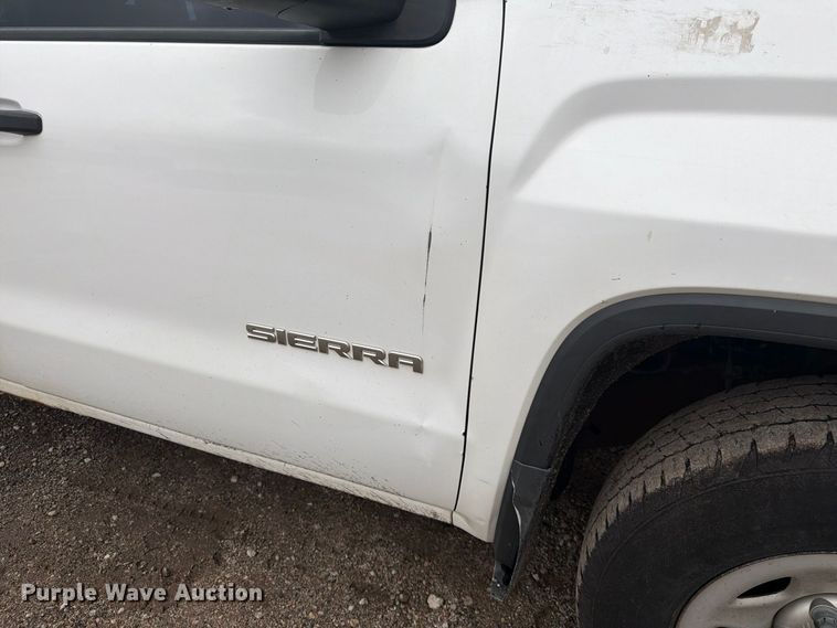 image for item FK3683 2015 GMC Sierra 1500 Ext. Cab pickup truck