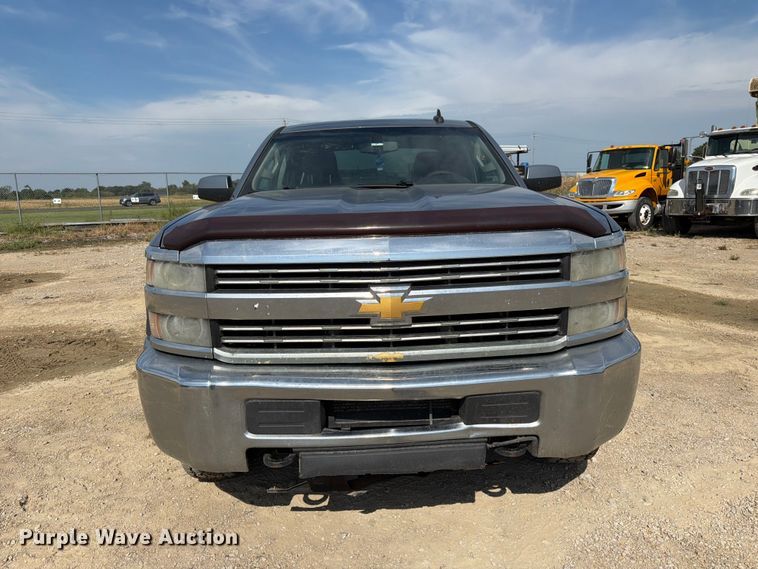 image for item FK3720 2016 Chevrolet Silverado 2500HD Ext. Cab pickup truck