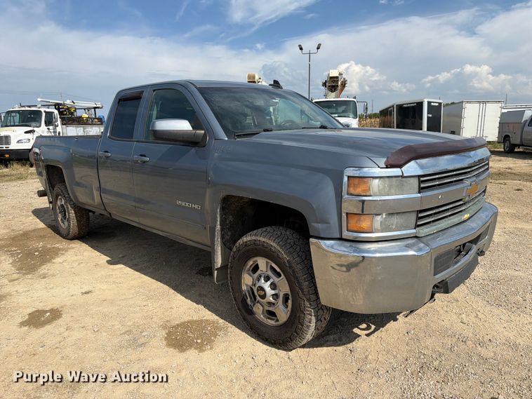 image for item FK3720 2016 Chevrolet Silverado 2500HD Ext. Cab pickup truck