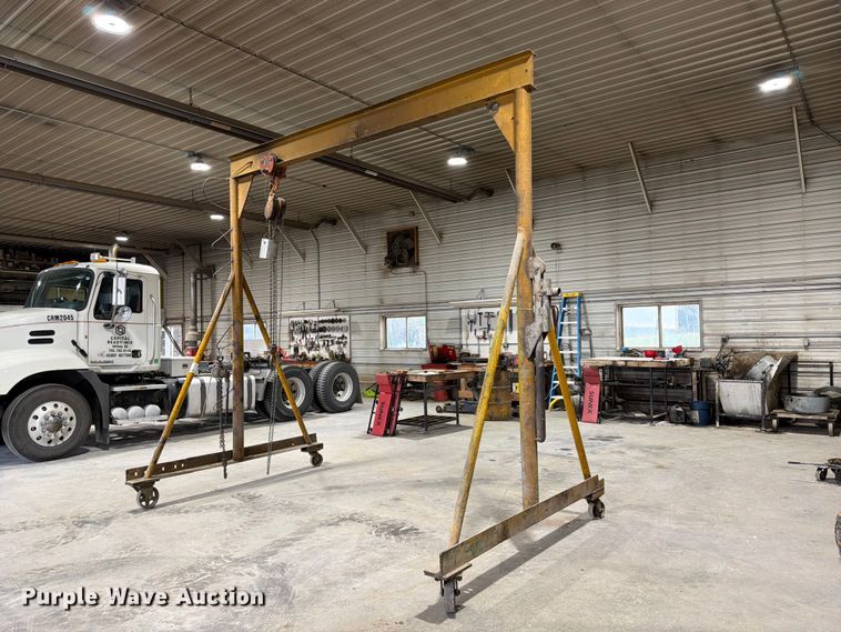 image for item FK3806 Shop built gantry crane