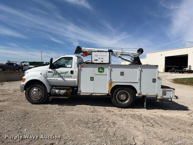 image for item FK4183 2015 Ford F750 Super Duty XL utility / service truck