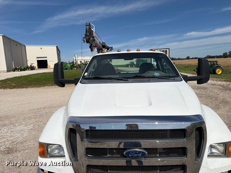 image for item FK4183 2015 Ford F750 Super Duty XL utility / service truck