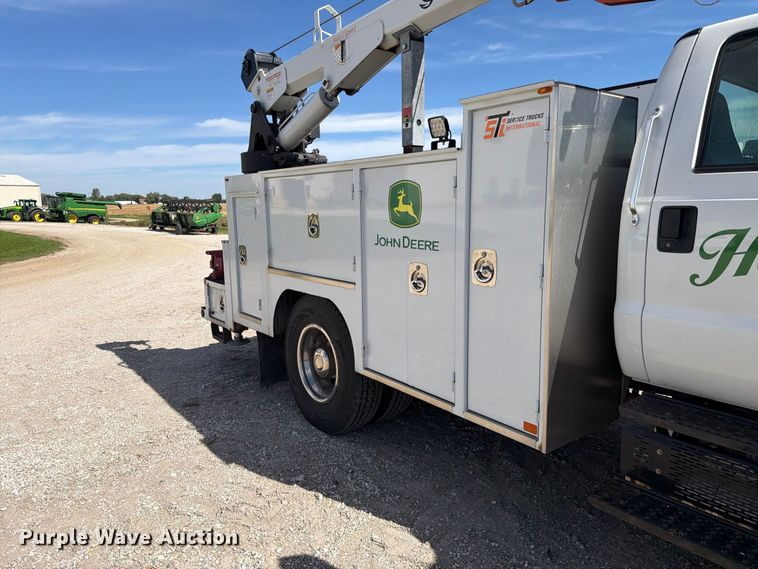 image for item FK4183 2015 Ford F750 Super Duty XL utility / service truck