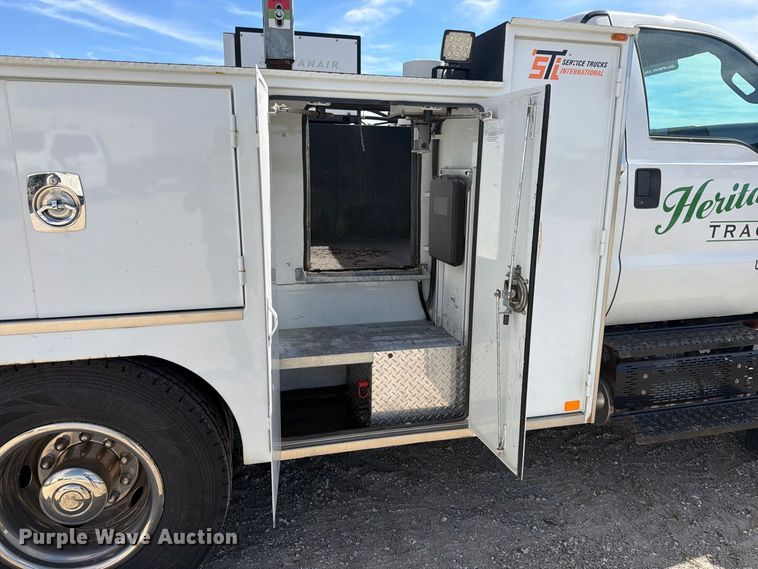 image for item FK4183 2015 Ford F750 Super Duty XL utility / service truck
