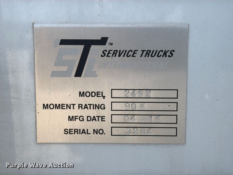image for item FK4183 2015 Ford F750 Super Duty XL utility / service truck