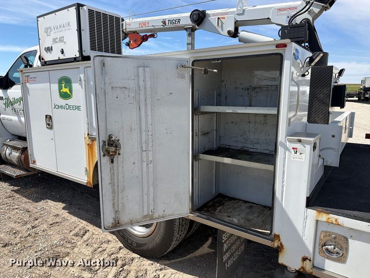 image for item FK4183 2015 Ford F750 Super Duty XL utility / service truck