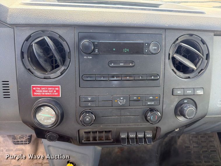 image for item FK4183 2015 Ford F750 Super Duty XL utility / service truck
