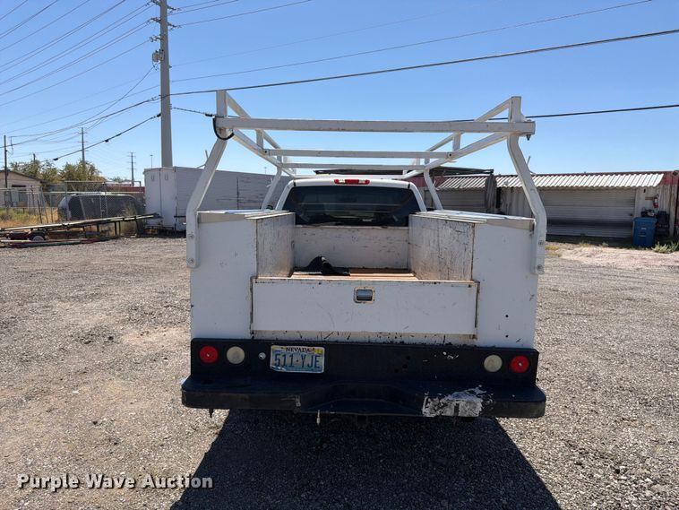 image for item FK4576 2012 Chevrolet Silverado 2500HD Ext. Cab utility bed pickup truck