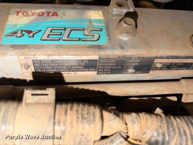 image for item FK4622 Toyota 8FGU32 forklift