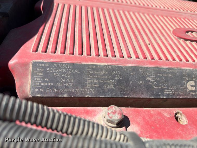 image for item FK4635 2009 Kenworth T8 Series fuel truck