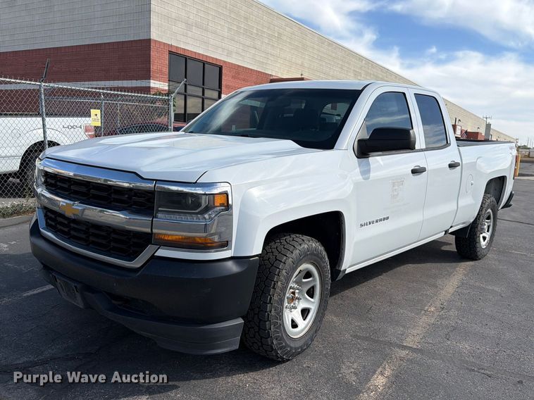 image for item FK4641 2017 Chevrolet Silverado 1500 Ext. Cab pickup truck