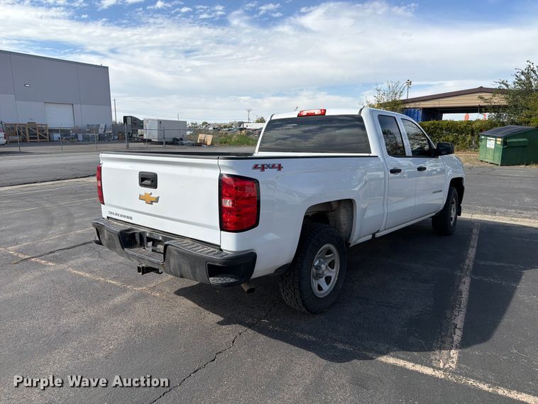 image for item FK4641 2017 Chevrolet Silverado 1500 Ext. Cab pickup truck