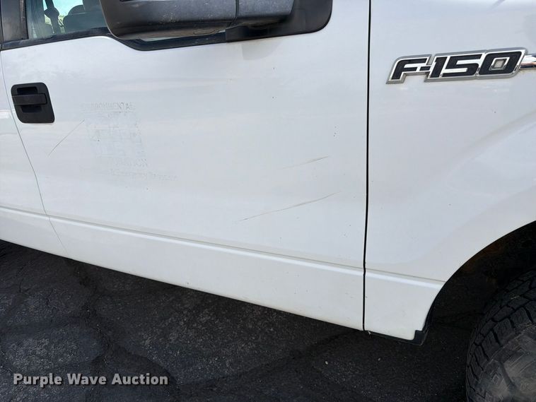 image for item FK4642 2012 Ford F150 XL Ext. Cab pickup truck