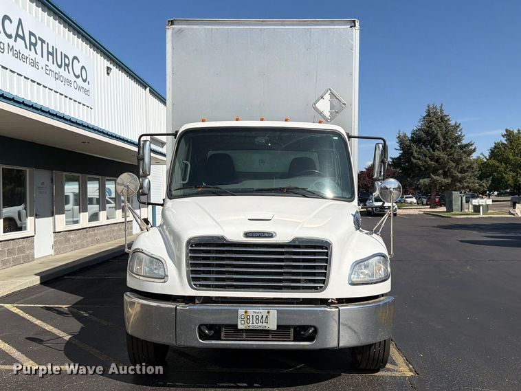 image for item FK4644 2020 Freightliner Business Class M2 side curtain box truck  
