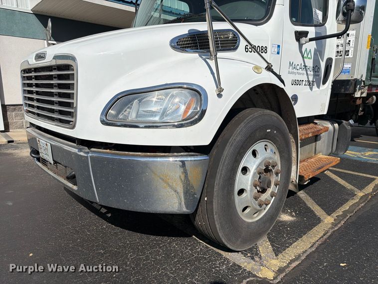 image for item FK4644 2020 Freightliner Business Class M2 side curtain box truck  