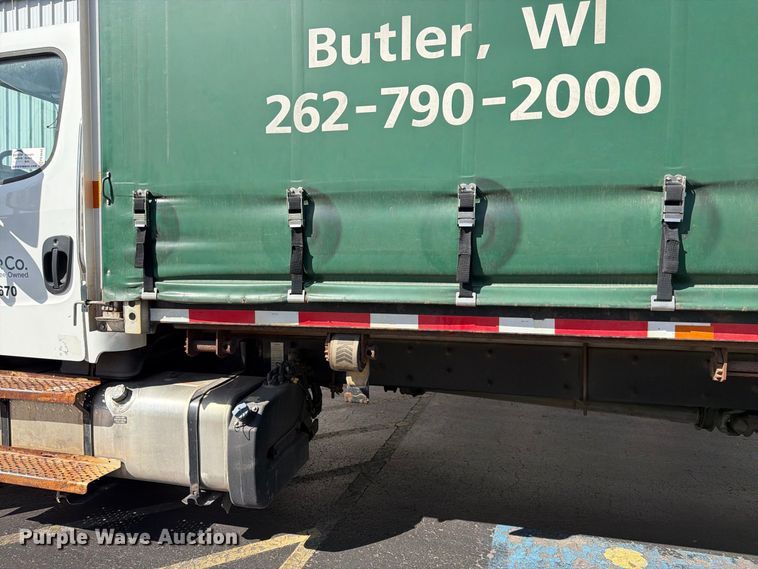 image for item FK4644 2020 Freightliner Business Class M2 side curtain box truck  
