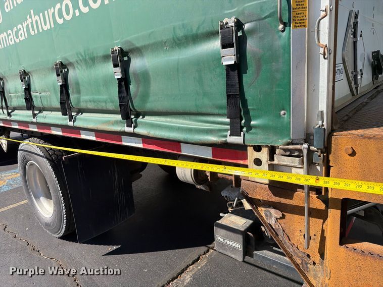 image for item FK4644 2020 Freightliner Business Class M2 side curtain box truck  