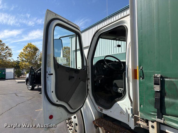 image for item FK4644 2020 Freightliner Business Class M2 side curtain box truck  