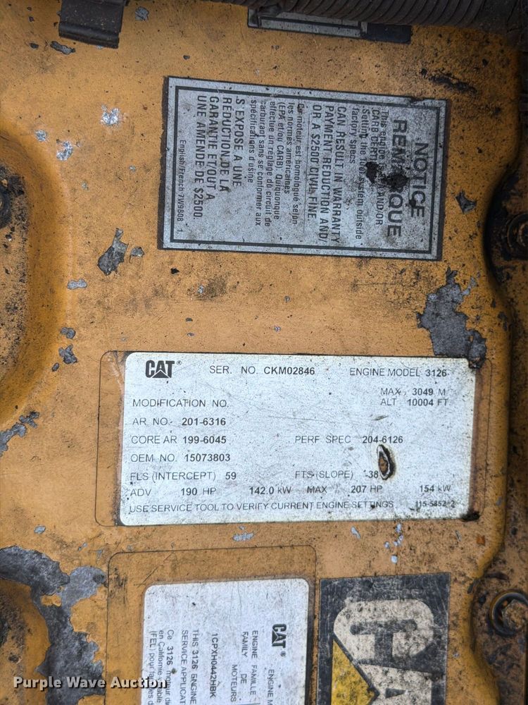 image for item FK4645 2001 Chevrolet C7 bucket truck
