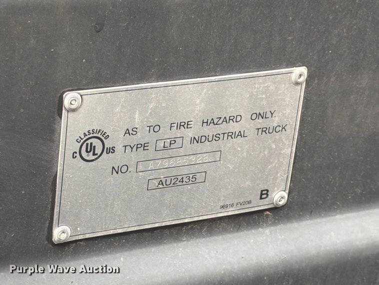 image for item FK4647 2017 UniCarriers PF50 forklift