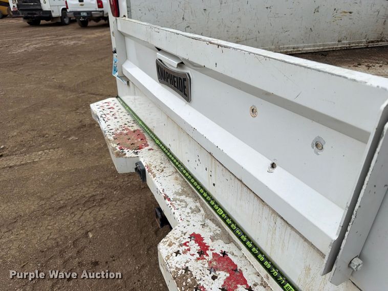 image for item FK5071 2015 Ford F350 Ext. Cab utility bed pickup truck