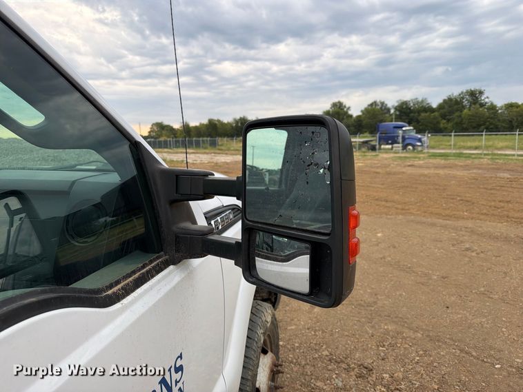 image for item FK5071 2015 Ford F350 Ext. Cab utility bed pickup truck
