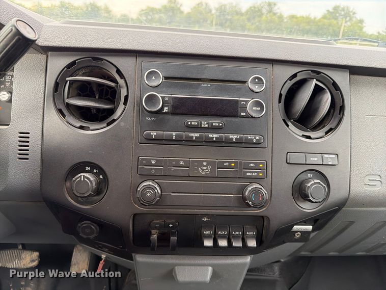 image for item FK5071 2015 Ford F350 Ext. Cab utility bed pickup truck