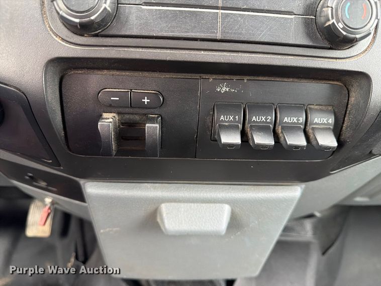 image for item FK5071 2015 Ford F350 Ext. Cab utility bed pickup truck