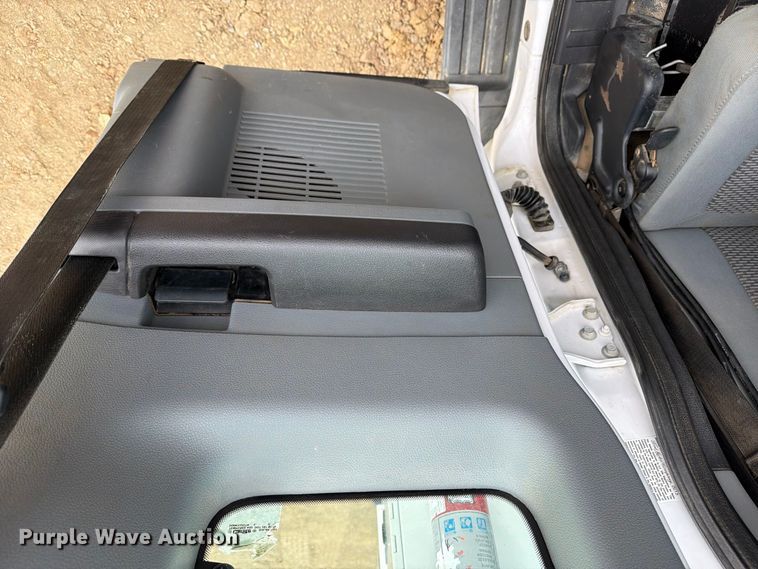 image for item FK5071 2015 Ford F350 Ext. Cab utility bed pickup truck