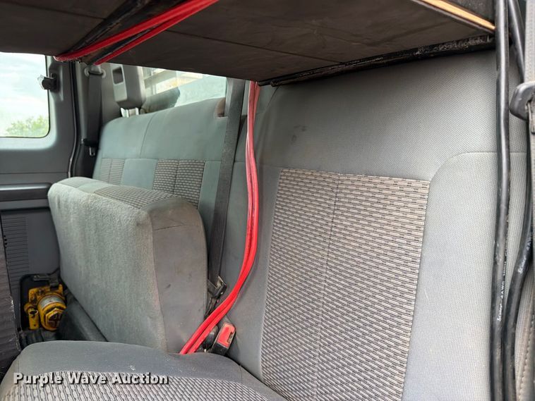image for item FK5071 2015 Ford F350 Ext. Cab utility bed pickup truck