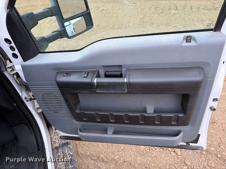 image for item FK5071 2015 Ford F350 Ext. Cab utility bed pickup truck