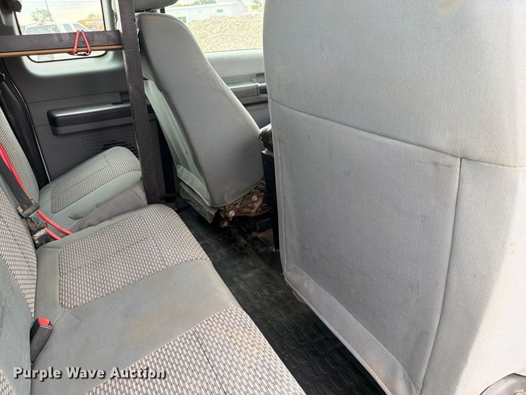 image for item FK5071 2015 Ford F350 Ext. Cab utility bed pickup truck