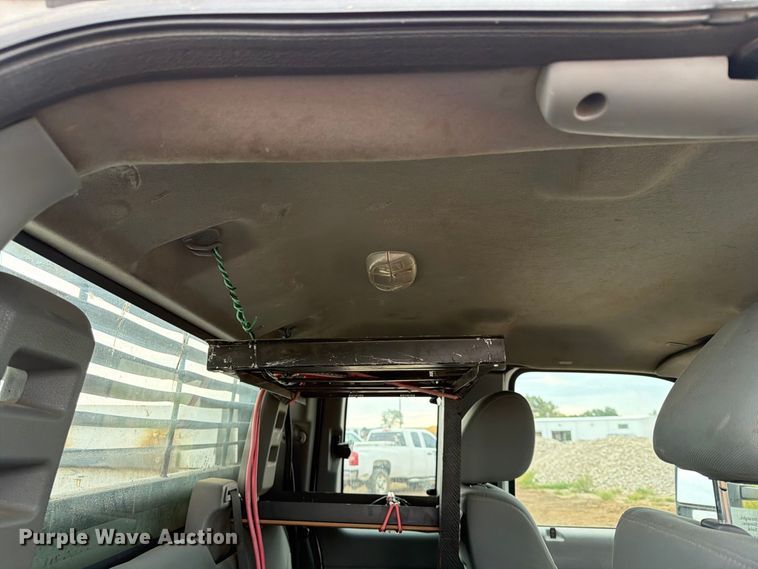 image for item FK5071 2015 Ford F350 Ext. Cab utility bed pickup truck