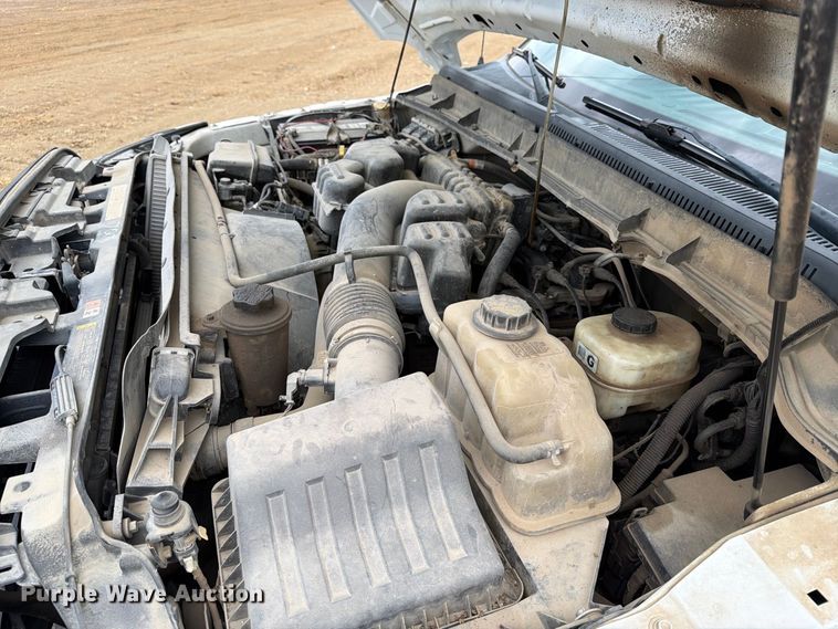 image for item FK5071 2015 Ford F350 Ext. Cab utility bed pickup truck