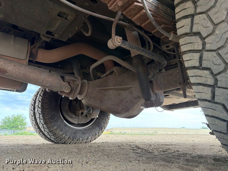 image for item FK5071 2015 Ford F350 Ext. Cab utility bed pickup truck