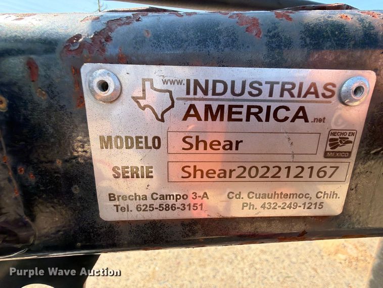 image for item FK5224 Industrias America skid steer tree shear