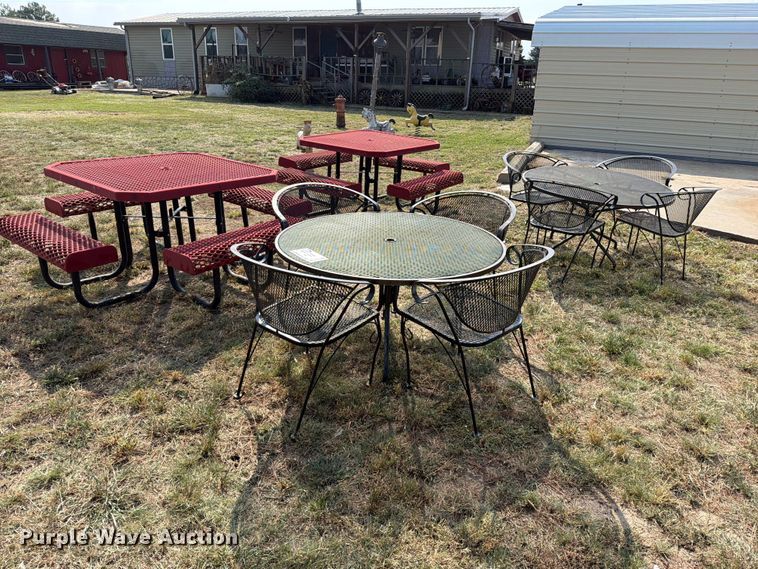 image for item FK5255 (4) Picnic Table Sets