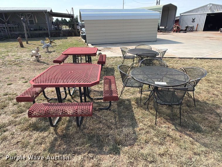 image for item FK5255 (4) Picnic Table Sets