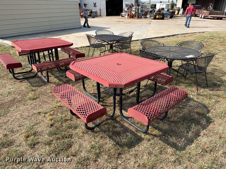 image for item FK5255 (4) Picnic Table Sets