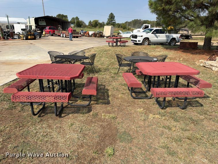 image for item FK5255 (4) Picnic Table Sets