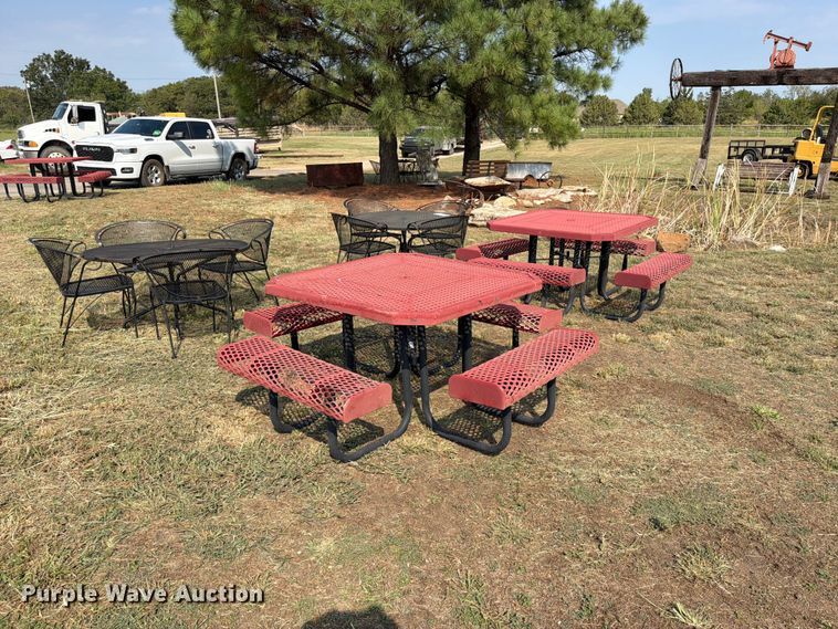 image for item FK5255 (4) Picnic Table Sets