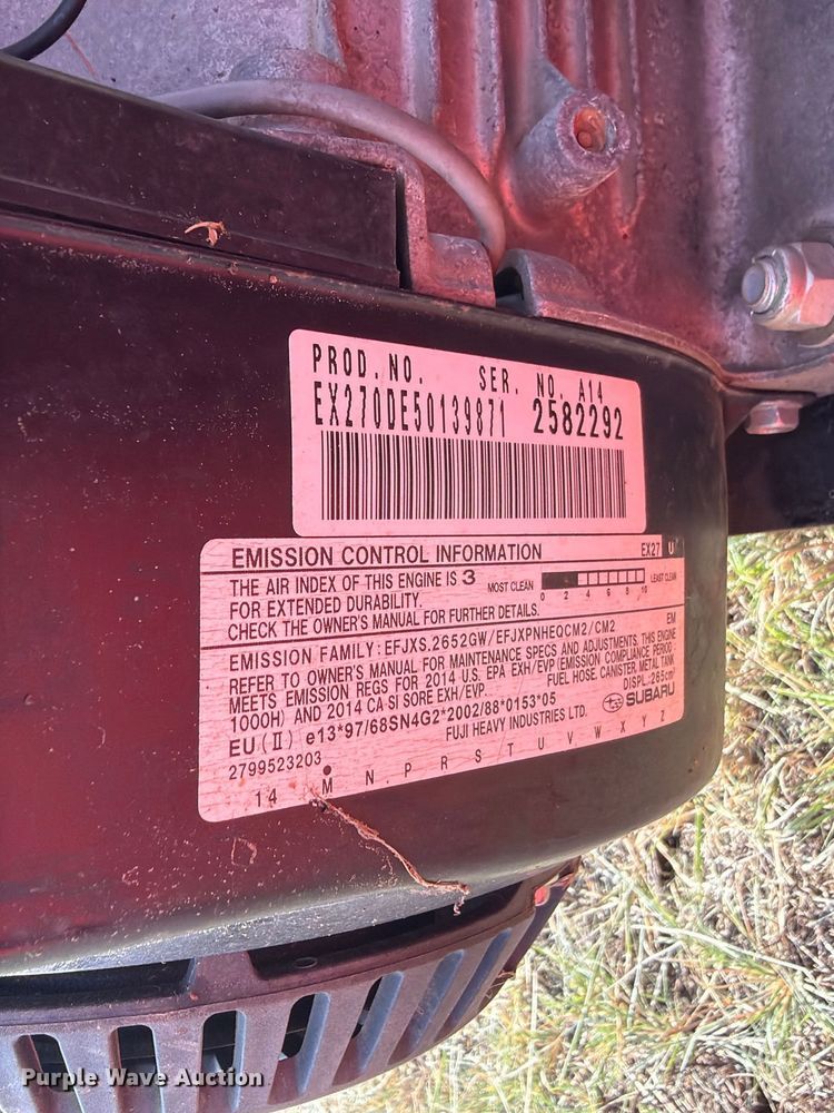 image for item FK5261 2019 Barreto 920LS log splitter